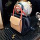 Женская кожаная сумка Arcadia 3159 cervo3 nero multi из натуральной кожи