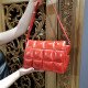 Итальянская женская сумка Arcadia 5087 alias rosso из натуральной кожи