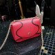 Кожаная женская сумка LA Martina 41W413 P0004 true red из натуральной кожи