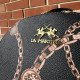 Женская кожаная сумка La Martina LMZA00918T BLACK из натуральной кожи
