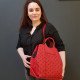 Женская кожаная сумка Ripani 3432OS Rosso Chiaro из натуральной кожи