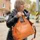 Женская кожаная сумка Ripani 9261OO.00064 Orange из натуральной кожи