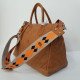 Женская кожаная сумка Sara Burglar A0S1D270 CUOIO из натуральной кожи