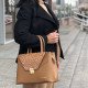 Женская кожаная сумка Sara Burglar A0S1V600 CUOIO из натуральной кожи