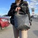 Женская кожаная сумка Sara Burglar A0W2H1450 GRIGIO из натуральной кожи