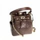 Женская кожаная сумка Sara Burglar A0W2H307 MARRONE из натуральной кожи