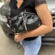 Женская кожаная сумка Sara Burglar A0S2V1236 NERO из натуральной кожи