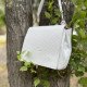 Женская кожаная сумка Sara Burglar A0S2V345 BIANCO из натуральной кожи