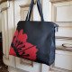 Женская кожаная сумка Tosca Blu TF19PB311 black dark red из натуральной кожи