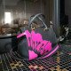 Женская кожаная сумка Tosca Blu TF19PB312 black fuchsia из натуральной кожи