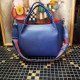 Кожаная женская сумка Tosca Blu TS20NB120 blue из натуральной кожи