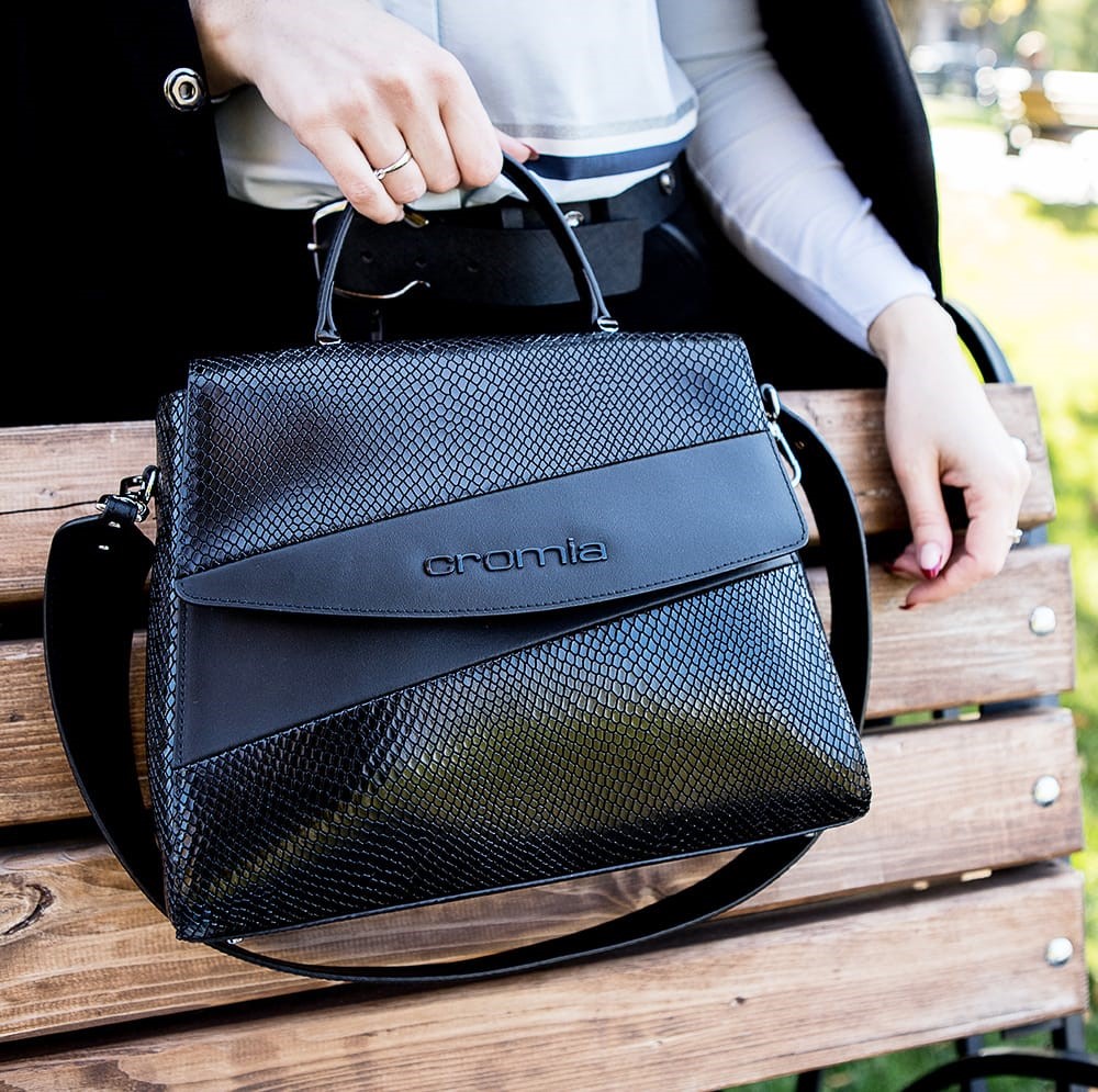 Сумки чёрного цвета в интернет магазине брендовых женских кожаных сумок -фото 6