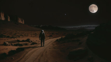 Тропа лунных долин: ночные трекинги с фонарями по марсианским пейзажам Кавказа 11 Тропа лунных долин: ночные трекинги с фонарями по марсианским пейзажам Кавказа