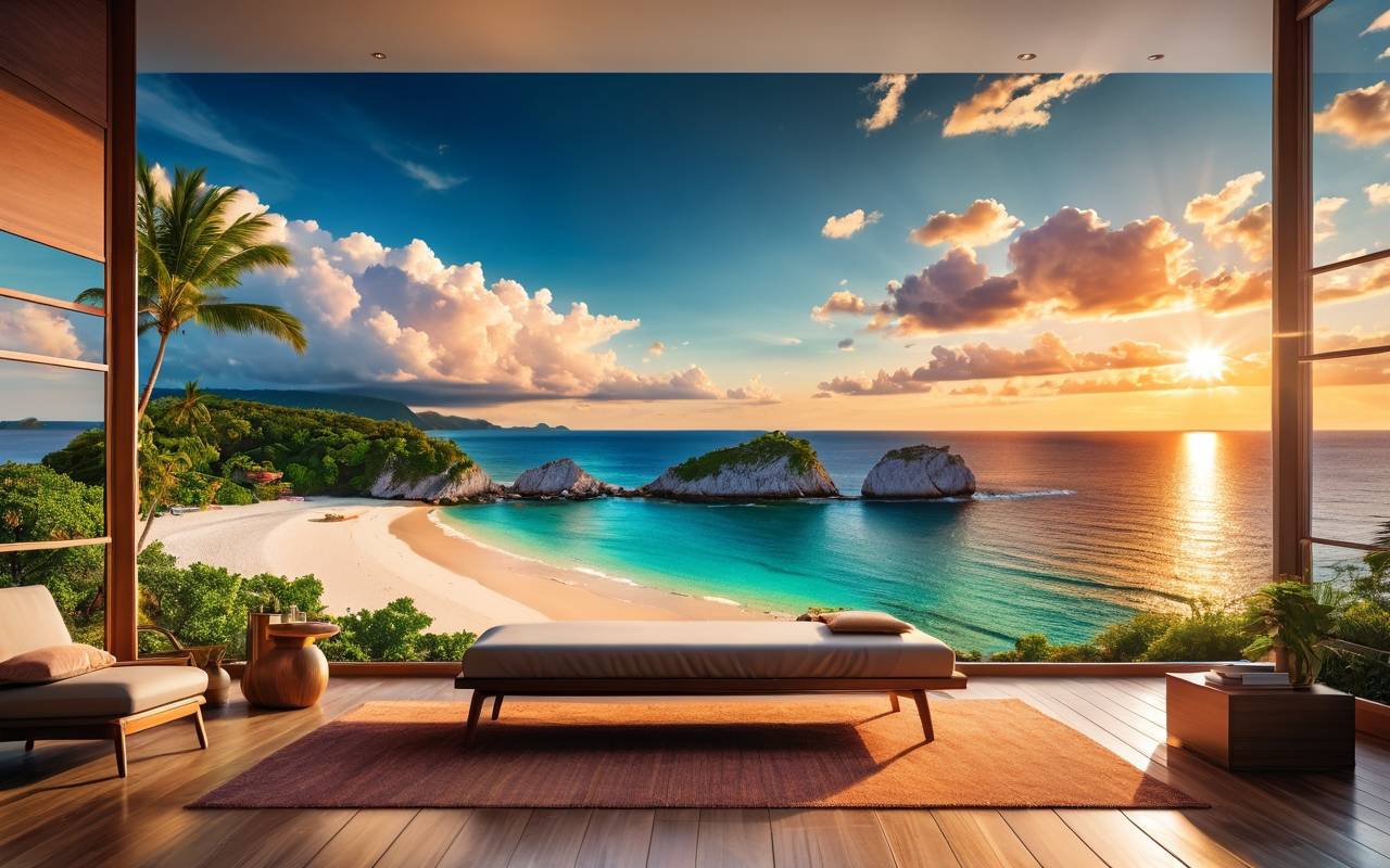 Самые романтические пляжи мира